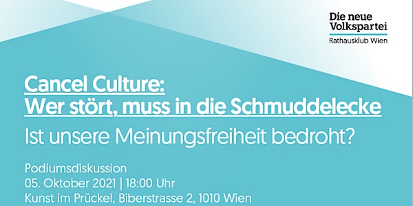 Cancel Culture: Wer stört, muss in die Schmuddelec