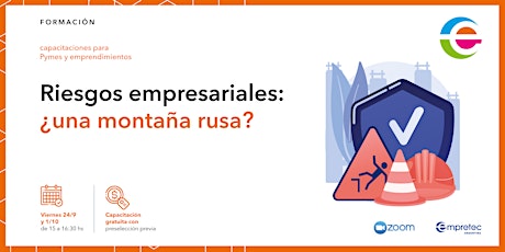 Primaire afbeelding van Capacitación Online | Riesgos empresariales: ¿una montaña rusa?