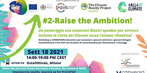 Raise The Ambition - Climate Reality EU Team Italy