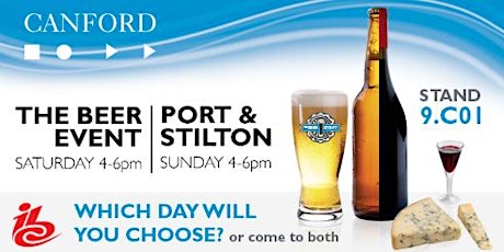 Canford Beer event and Port & Stilton Event (IBC 2014 - stand 9.C01) primary image