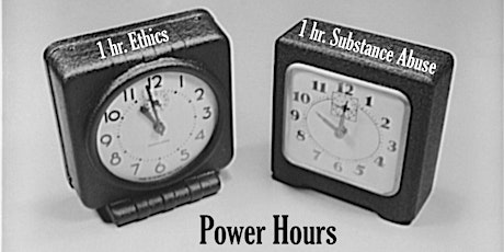 Power Hours: Ethics and Substance Abuse/Mental Health - Live CLE on Zoom tickets