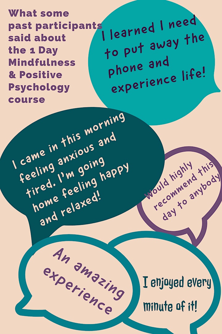 1 Day Mindfulness and Positive Psychology course image