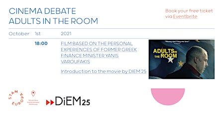 Primaire afbeelding van Cinema Debate: Adults in the Room