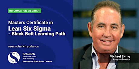 Masters Certificate in Lean Six Sigma - Black Belt Learning Path tickets