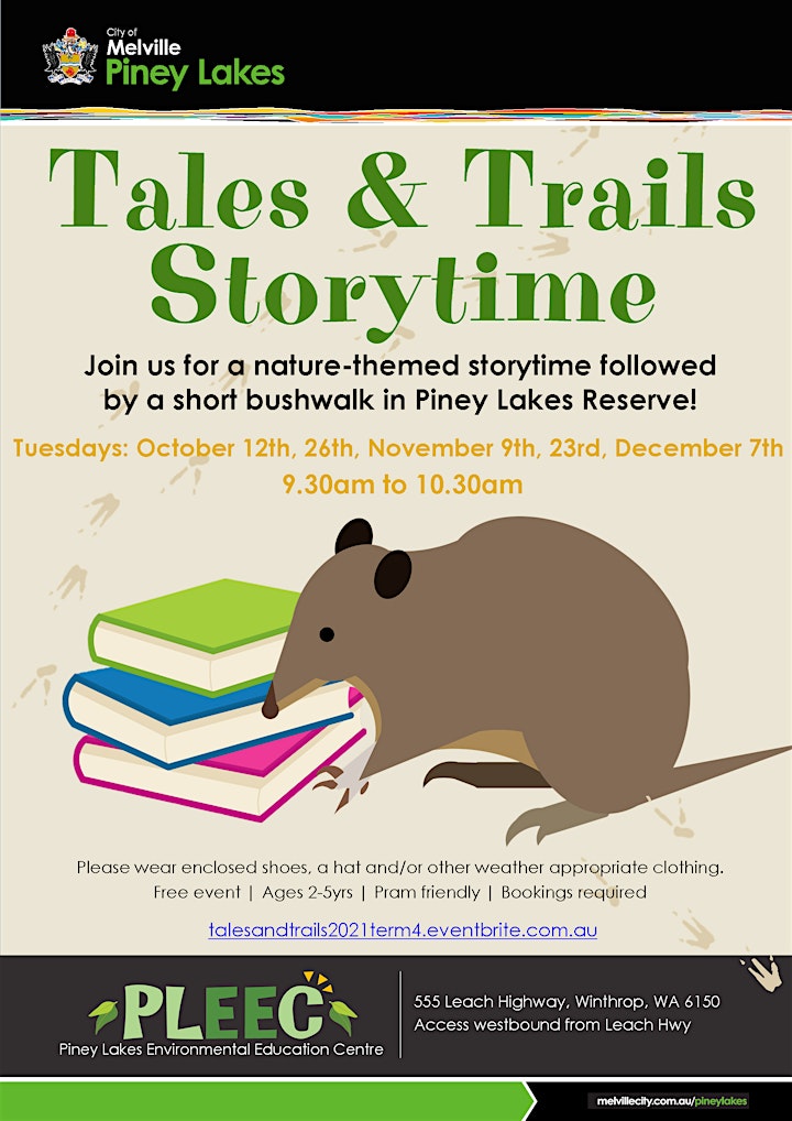 
		Tales and Trails Storytime image

