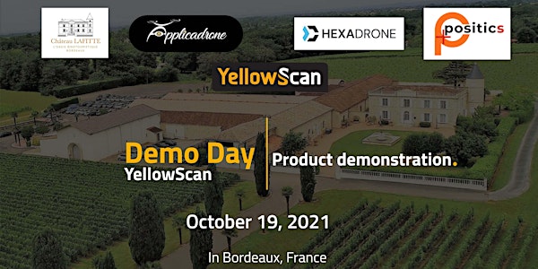 Démonstration YellowScan - 19 Octobre, 2021 - Chateau Laffite - Bordeaux