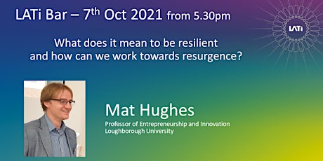 LATi Bar with Mat Hughes - What does it mean to be resilient?