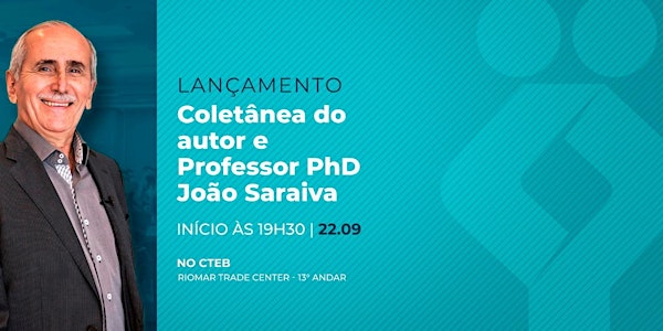 [FORTALEZA] Lançamento - Coletânea do autor e professor PhD João Saraiva