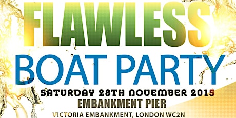 Flawless Boat Party 1st Anniversary primary image