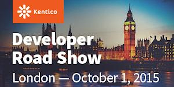 Kentico Developer Roadshow - London