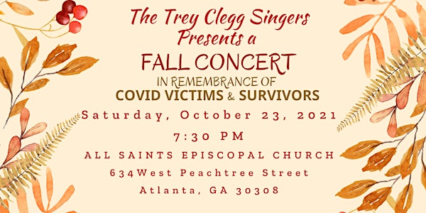 The Trey Clegg Singers Fall Concert