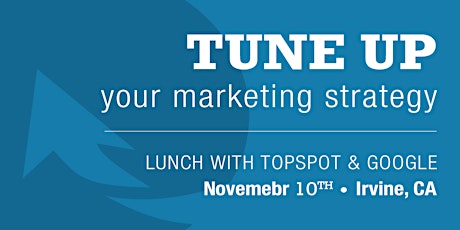 B2B Search Marketing Strategies Presented by TopSpot & Google - November primary image