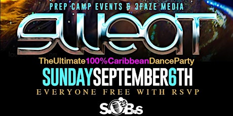 SWEAT – The Ultimate 100% Caribbean Dance Party primary image