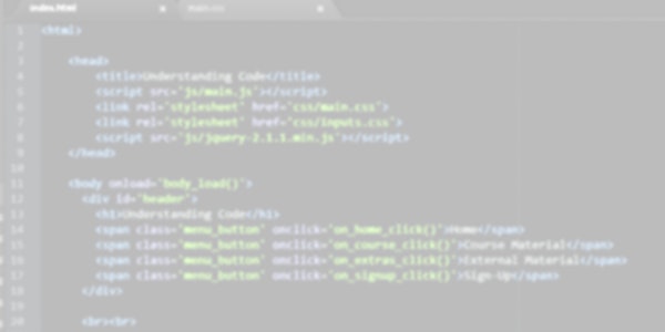 Understanding Code - Cycle 4