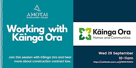 Working with Kāinga Ora