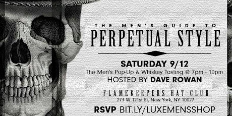 Luxe Colore Presents: The Men's Guide To Perpetual Style primary image
