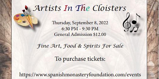2nd Annual Artists in the Cloisters