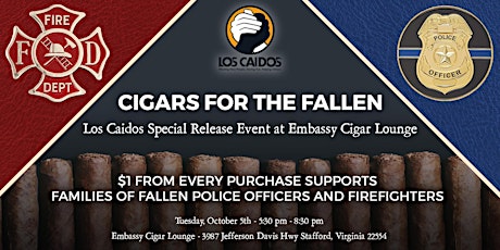 Cigars for The Fallen - Los Caidos Special Release at Embassy Cigar Lounge