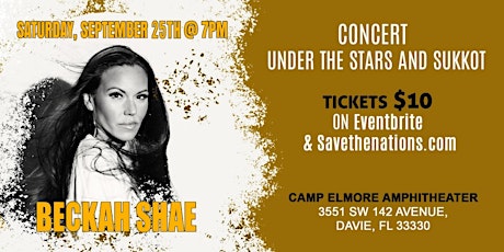 BECKAH SHAE CONCERT UNDER THE STARS primary image