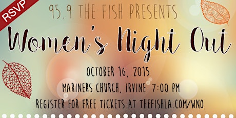 Women's Night Out - Fall 2015 primary image