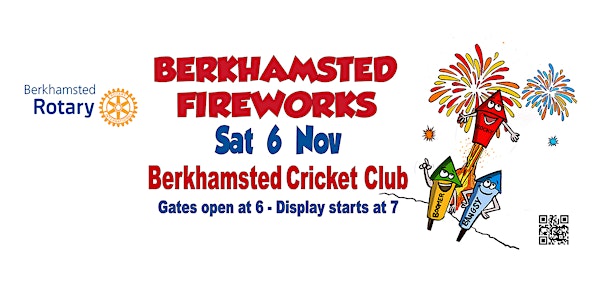 Berkhamsted Rotary Fireworks, Music, DJ, Bar and Food 2021