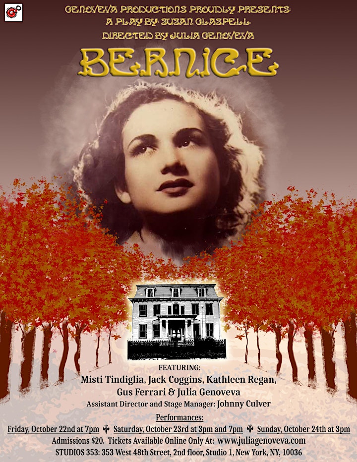 
		Bernice by Susan Glaspell, Directed by Julia Genoveva image
