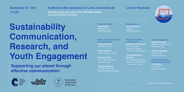 Sustainability Communication, Research, and Youth Engagement