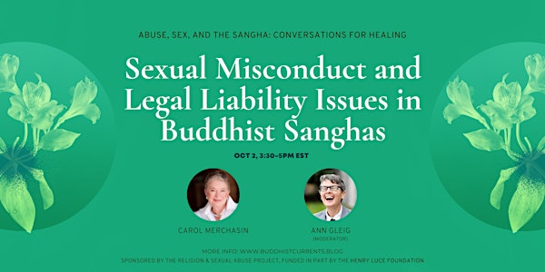 Abuse, Sex and the Sangha: Conversations for Healing