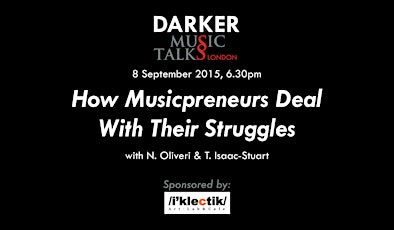 Darker Music Talks: How Musicpreneurs Deal With Their Struggles primary image