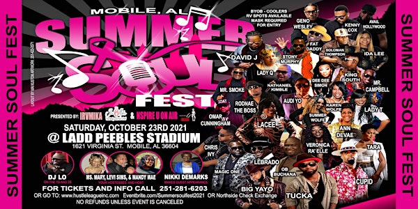 SUMMER SOUL FEST PRESENTED BY IRVMIKA AND NSPIRE U ON AIR
