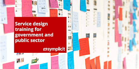 Service design training for government & public sector (4xhalf day program)