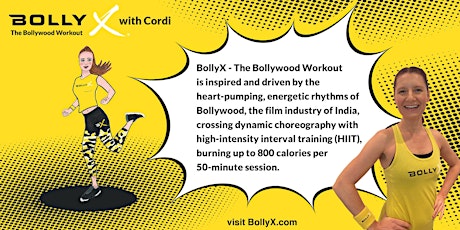 BollyX with Cordi -  on FRIDAY FREE Trial Class primary image
