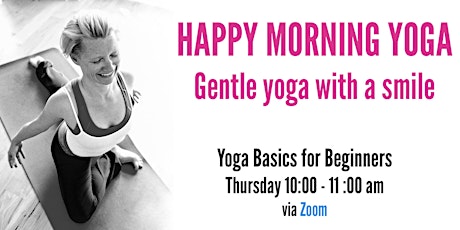 Happy Morning Yoga - FREE Trial on THURSDAY primary image
