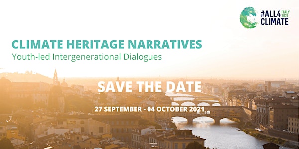 Traditional Knowledge and Skills - Climate Heritage Narratives 2nd Session