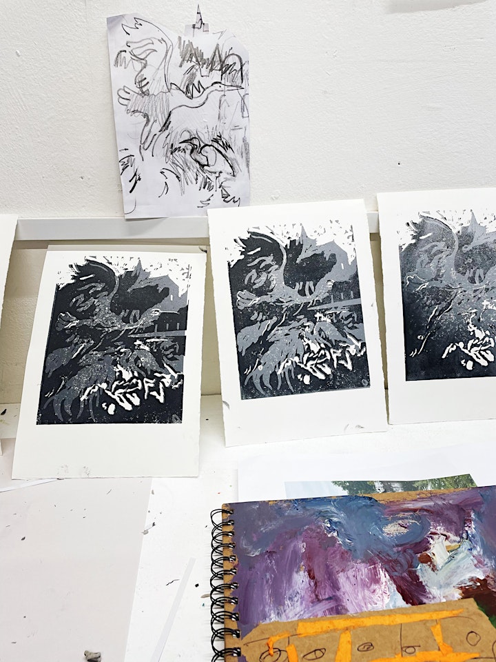 Lino Print Workshop image