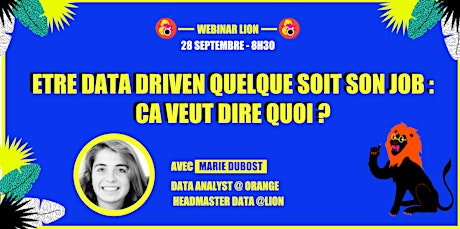 Image principale de Etre data-driven quel que soit son job !