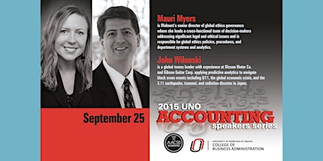 2015 UNO Accounting Speakers Series primary image