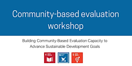 Community-based evaluation workshop