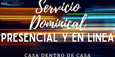 Imagen principal de SERVICIO DOMINICAL 26 DE SEPTIEMBRE