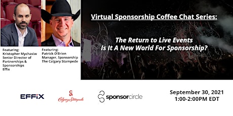 Virtual Coffee Chat-The Return To Live Events