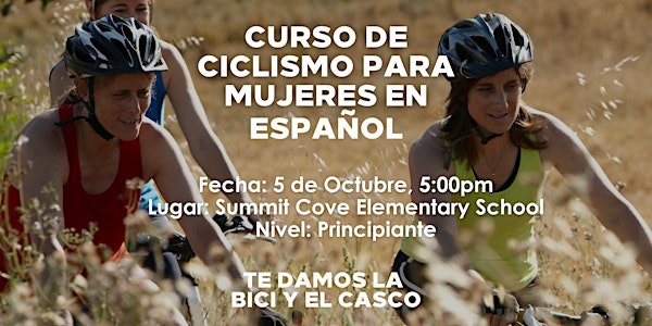 Curso de Ciclismo para mujeres  en Español.