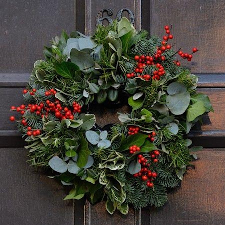 
		Make a fresh Christmas Door Wreath workshop - Covent Garden image
