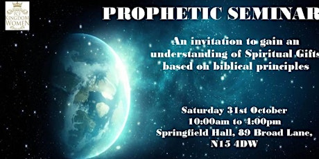 Prophetic Seminar primary image