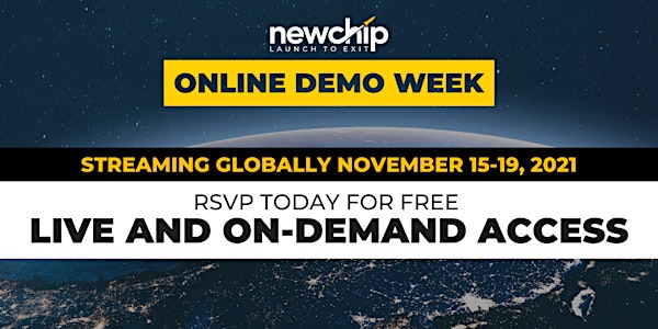 Newchip's November 2021 Online Demo Week