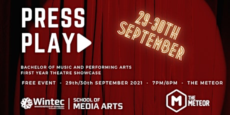 Press Play | A Wintec theatre showcase primary image