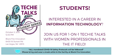 LV Techies Presents: Techie Talks (Student Series) primary image