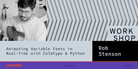 Animating Variable Fonts in Real-Time with Coldtype & Python