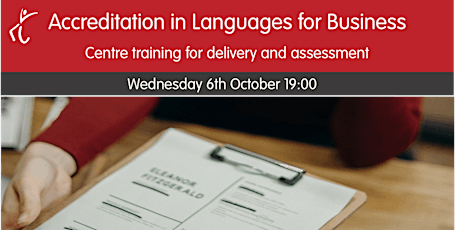 Accreditation in Languages for Business  Centre training - with Juliet Park