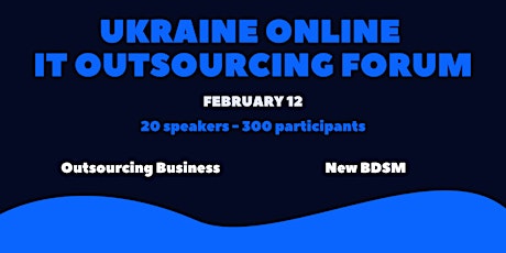 UA Online IT Outsourcing Forum bilhetes