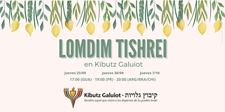 Imagen principal de Clases del mes de Tishrei